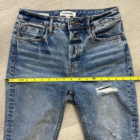Vigoss • Stevie cropped straight leg distressed jeans - Picture 8 of 8